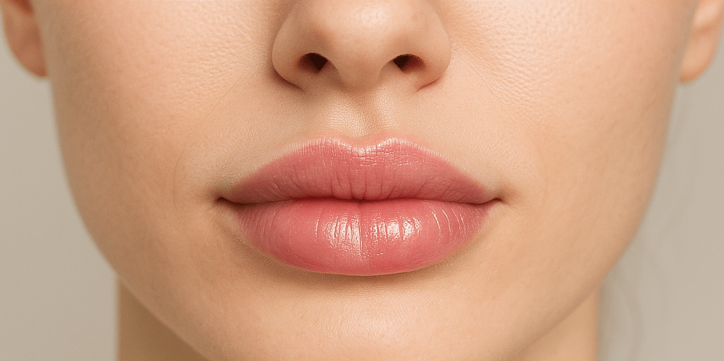lip enhancement after treatment